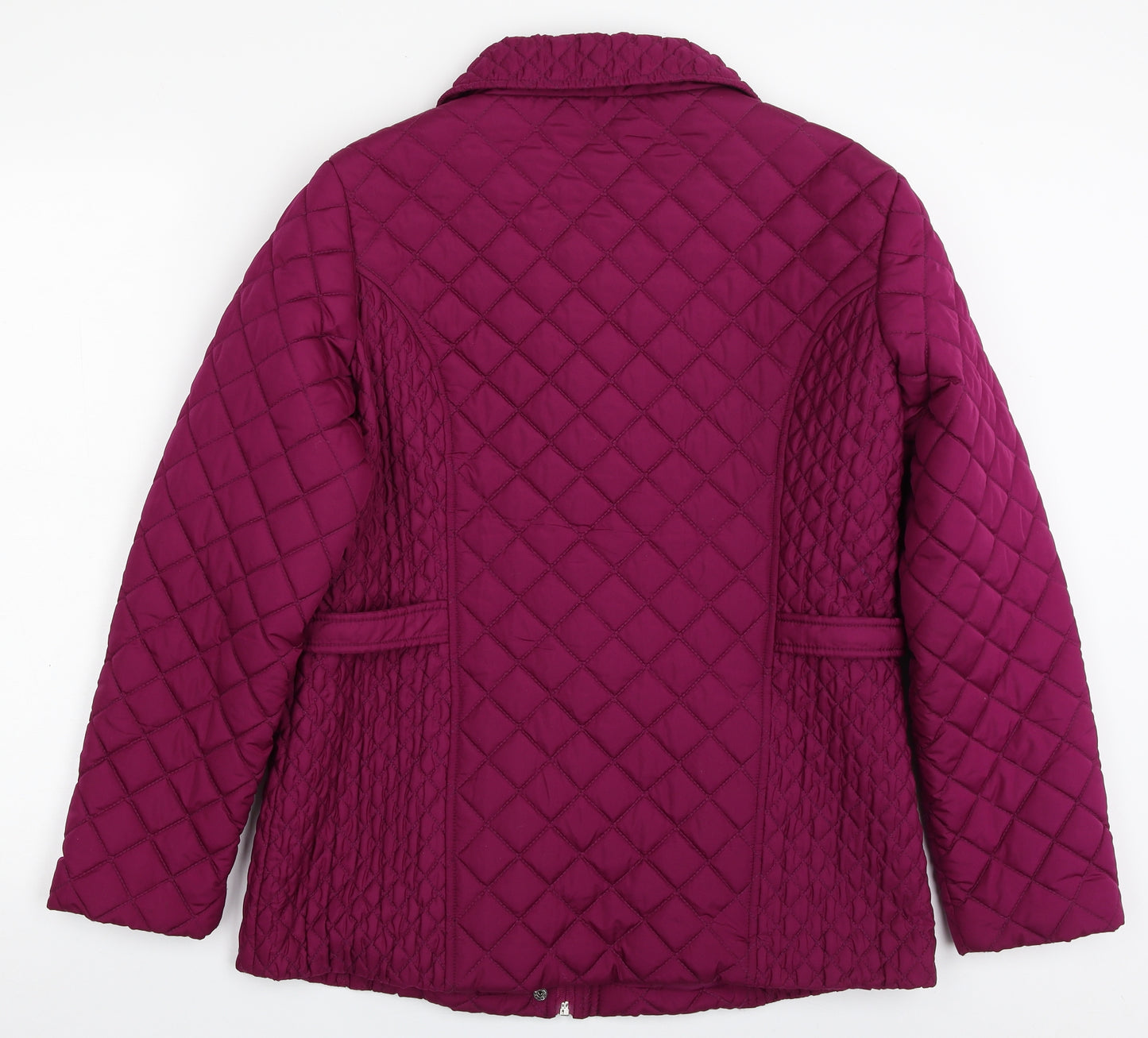 GERARD Womens Purple   Quilted Jacket Size 14  Zip