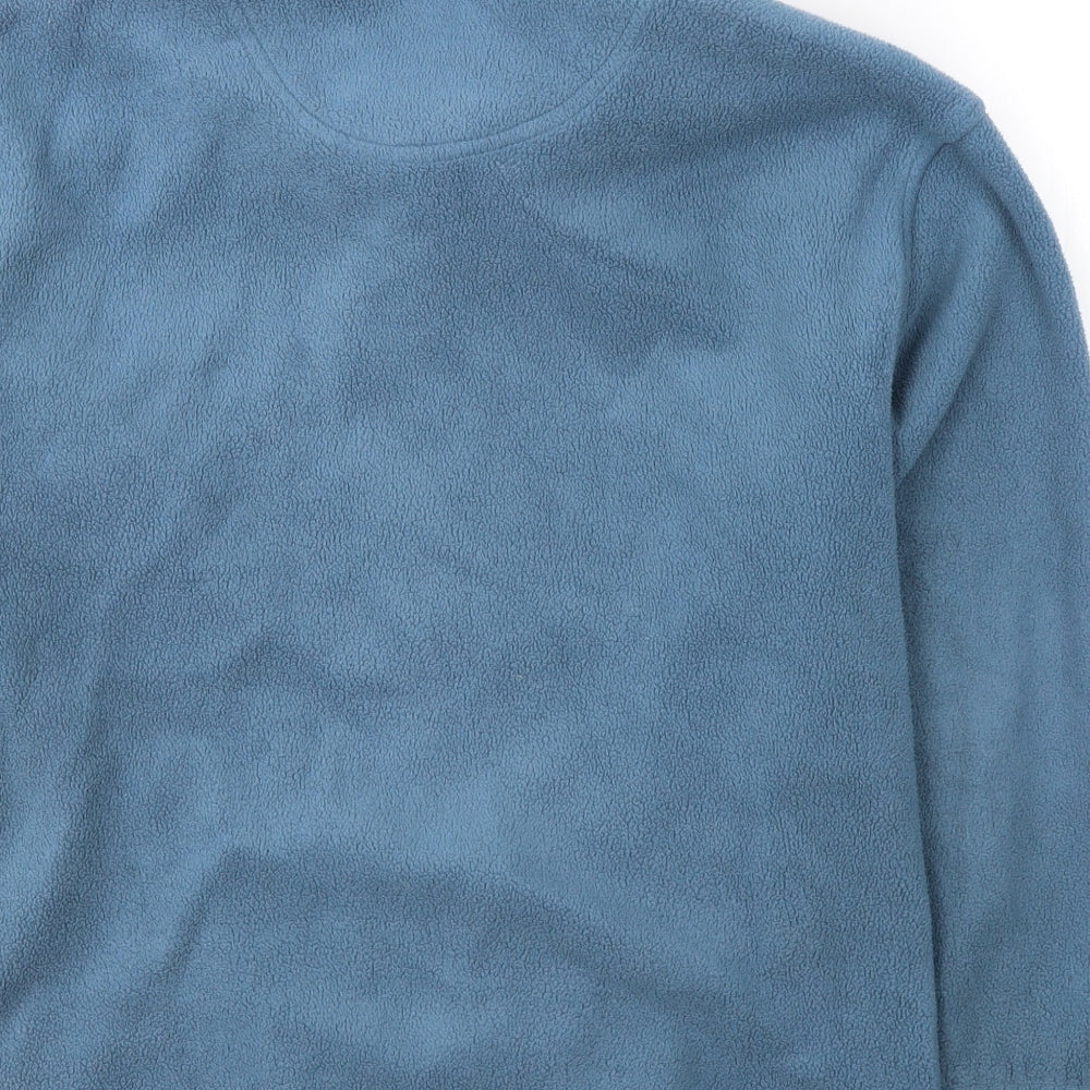 Outdoor Scene Boys Blue  Polyester Full Zip Sweatshirt Size 2XL  Zip