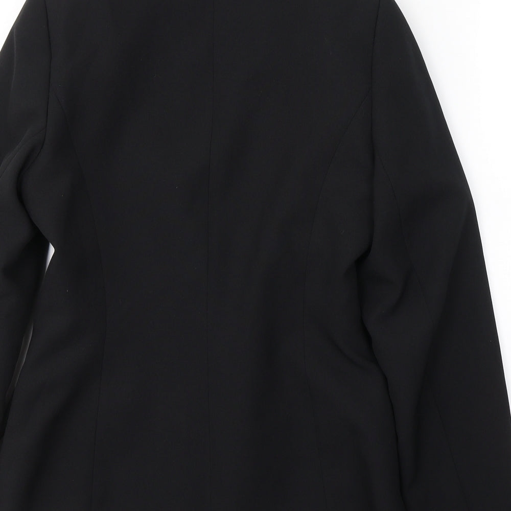 NL Collection Womens Black   Jacket Blazer Size 8  Button