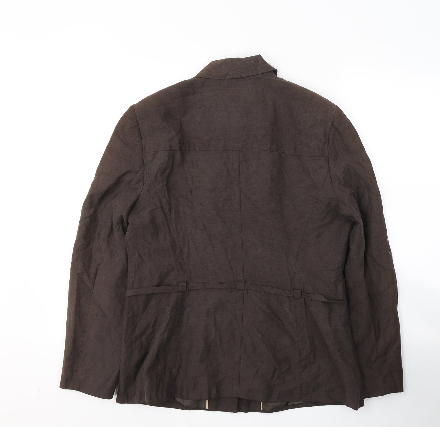 NEXT Womens Brown   Jacket  Size 14  Zip