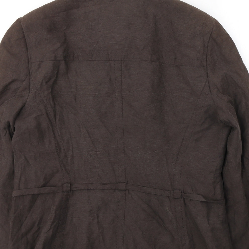 NEXT Womens Brown   Jacket  Size 14  Zip