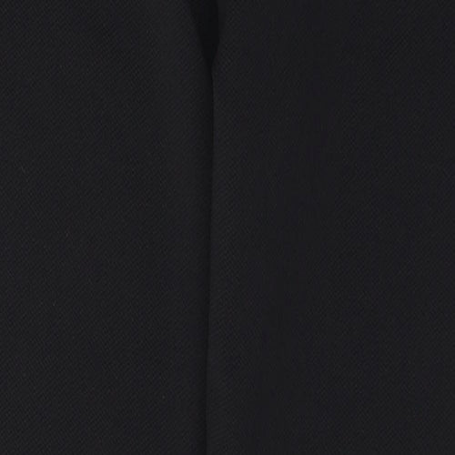 Marks and Spencer Womens Black  Polyamide Trousers  Size 14 L25 in Regular