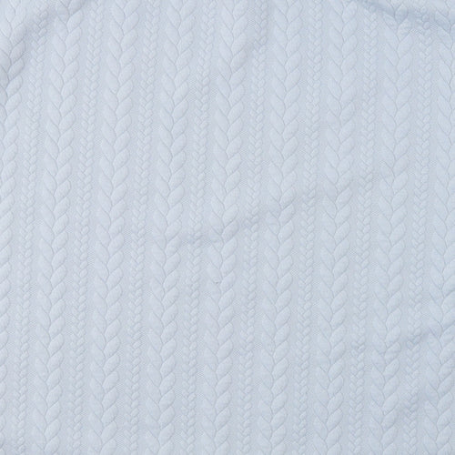 Papaya Womens Blue  Polyester Pullover Sweatshirt Size 20  Pullover