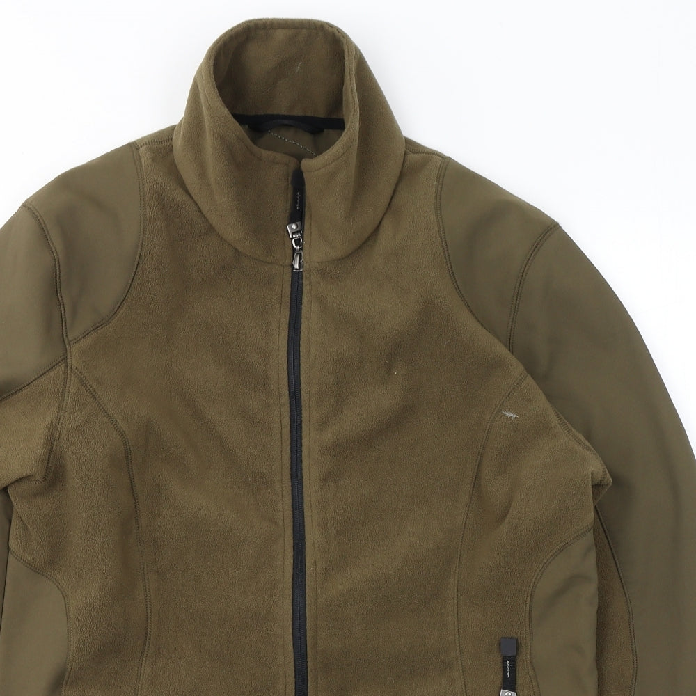 Killtec Womens Green  Polyester Full Zip Sweatshirt Size 14  Zip