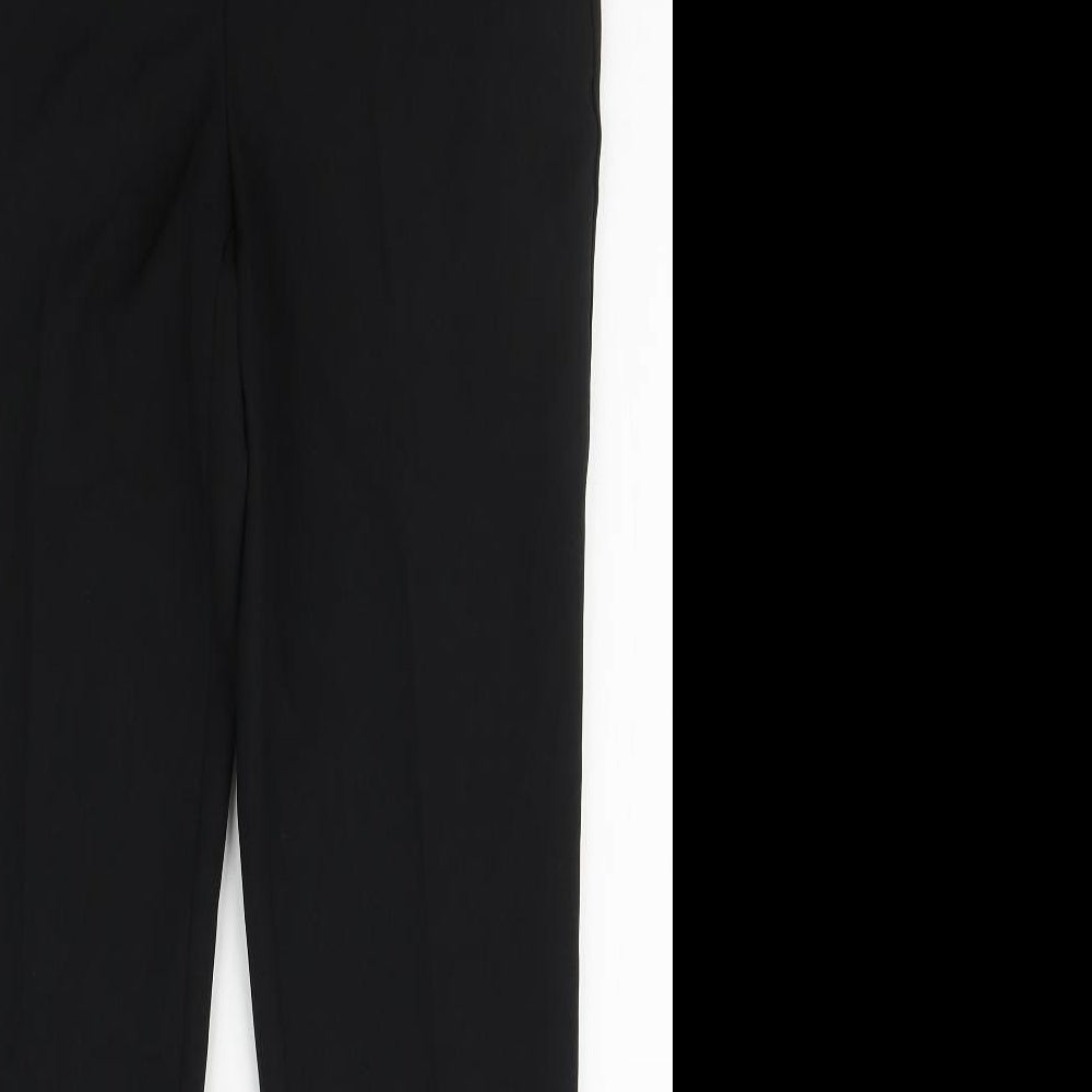 Primark Womens Black  Polyester Trousers  Size 6 L29 in Regular Zip