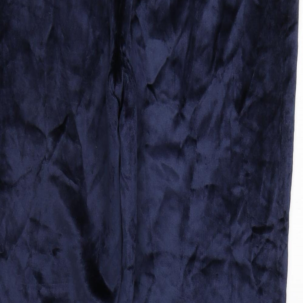 Richards Womens Blue  Viscose Trousers  Size 16 L29 in Regular