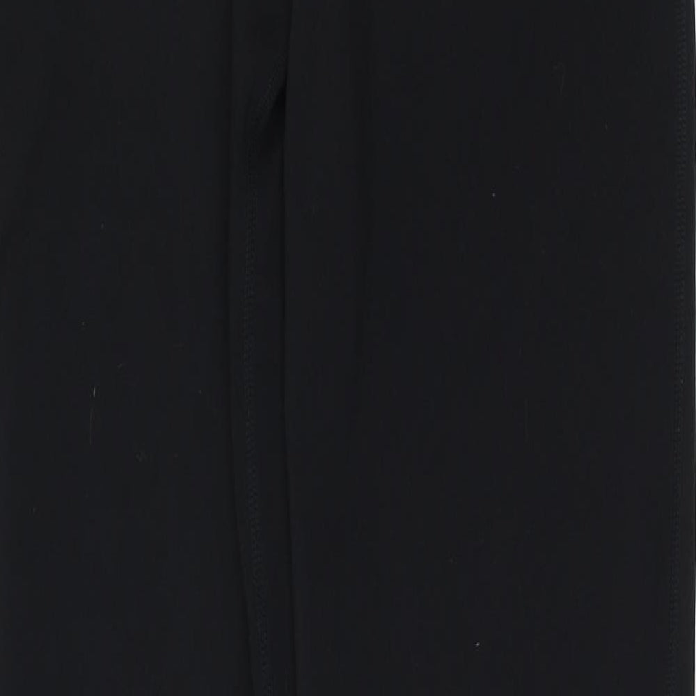 George Womens Black  Polyester Capri Leggings Size M L29 in   - Straight leg