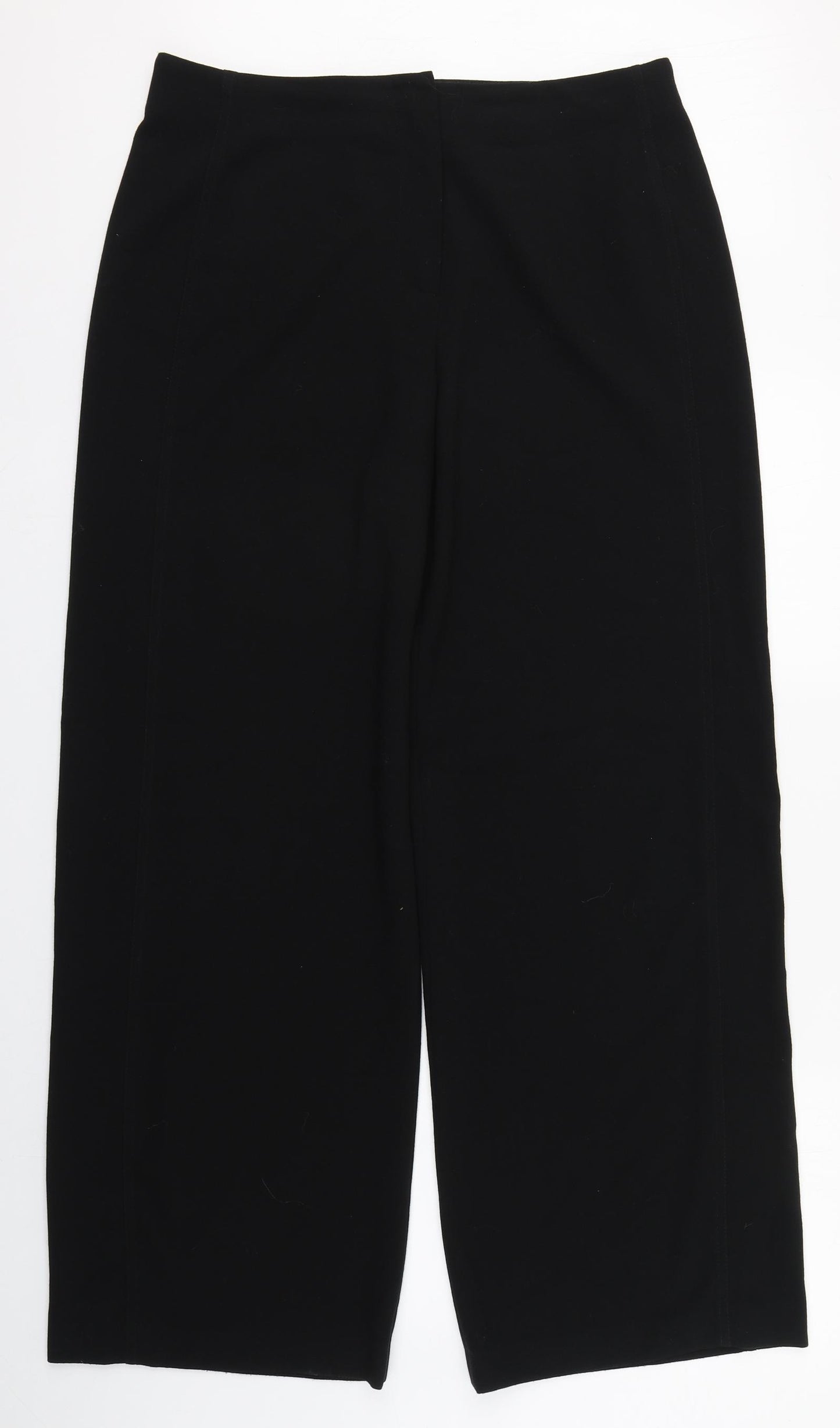 Windsmoor Womens Black  Polyester Trousers  Size 14 L31 in Regular Zip