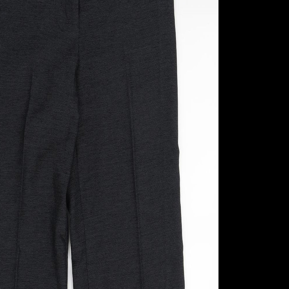 NEXT Womens Blue  Polyester Dress Pants Trousers Size 10 L30 in Regular Zip