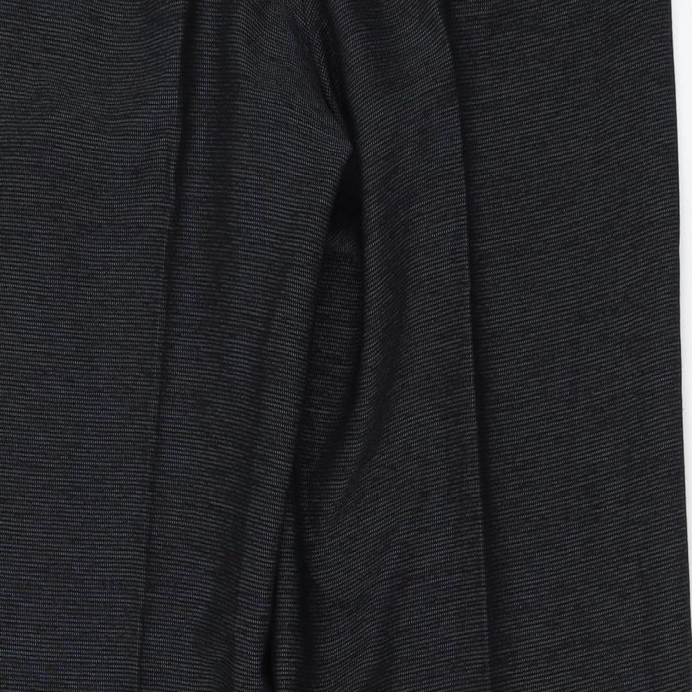 NEXT Womens Blue  Polyester Dress Pants Trousers Size 10 L30 in Regular Zip