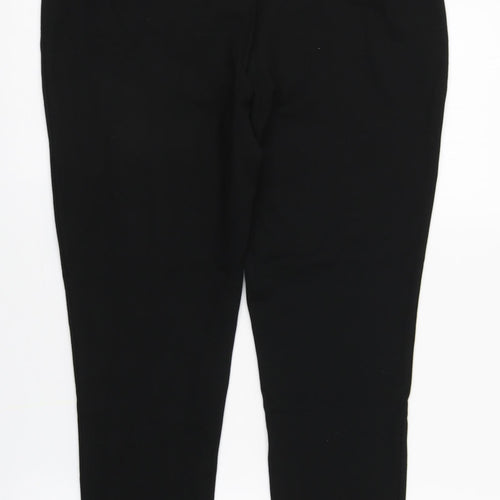 Nutmeg Womens Black  Viscose Jegging Trousers Size 14 L25 in Regular