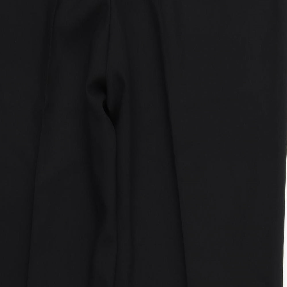 George Womens Black  Polyester Trousers  Size 20 L32 in Regular Zip