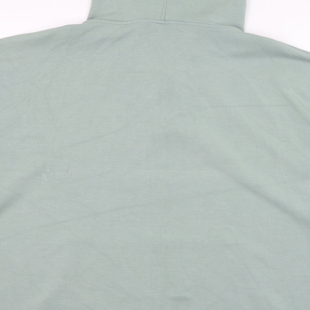 Nutmeg Womens Green  Polyester Pullover Hoodie Size 22  Pullover
