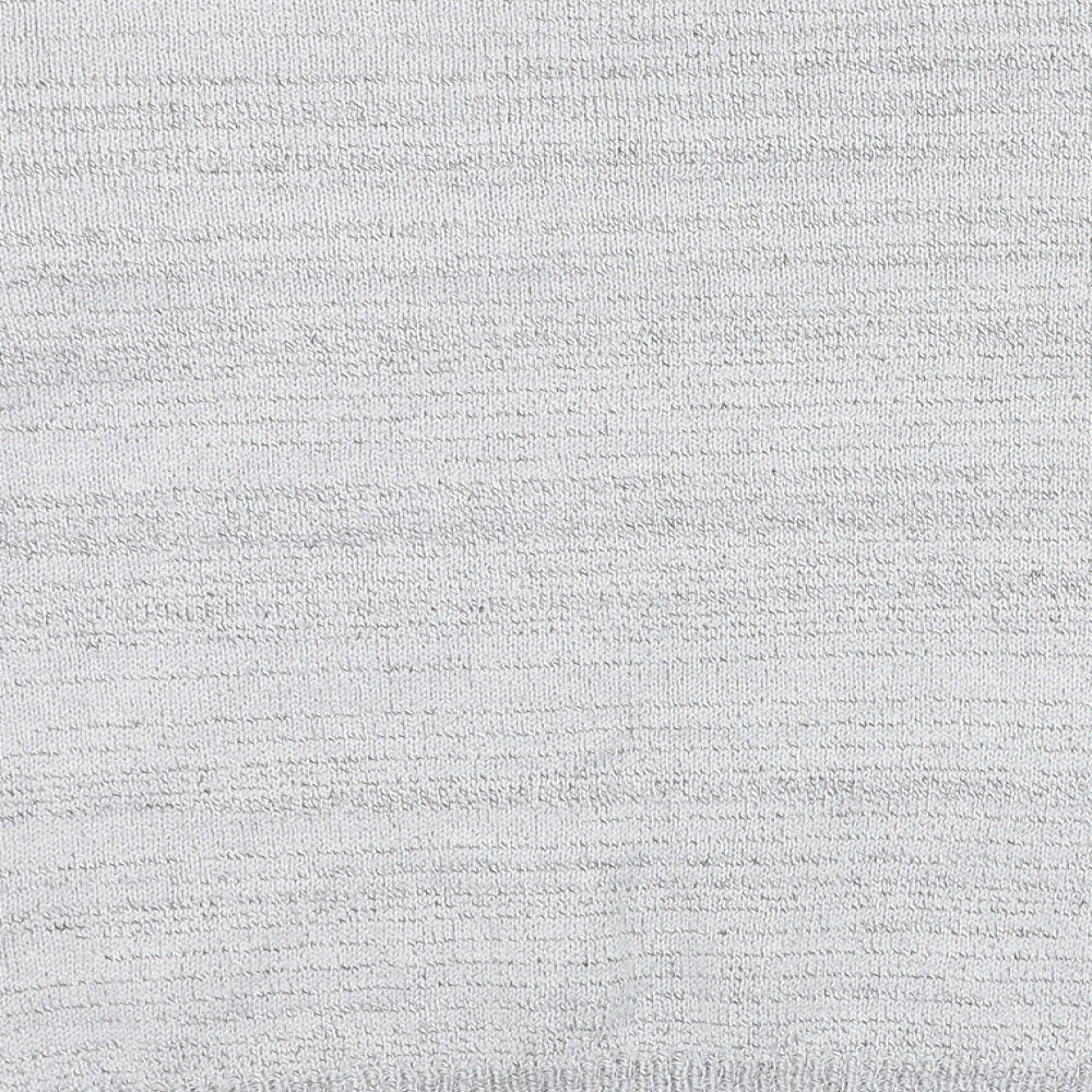 Preworn Womens Blue V-Neck  Cotton Pullover Jumper Size M