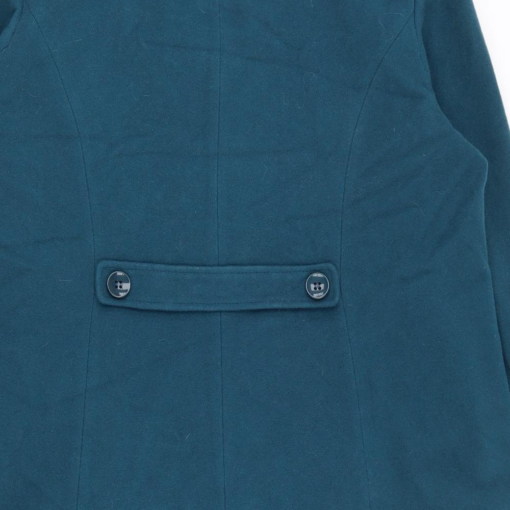 Eastex Womens Blue   Pea Coat Coat Size 20  Button