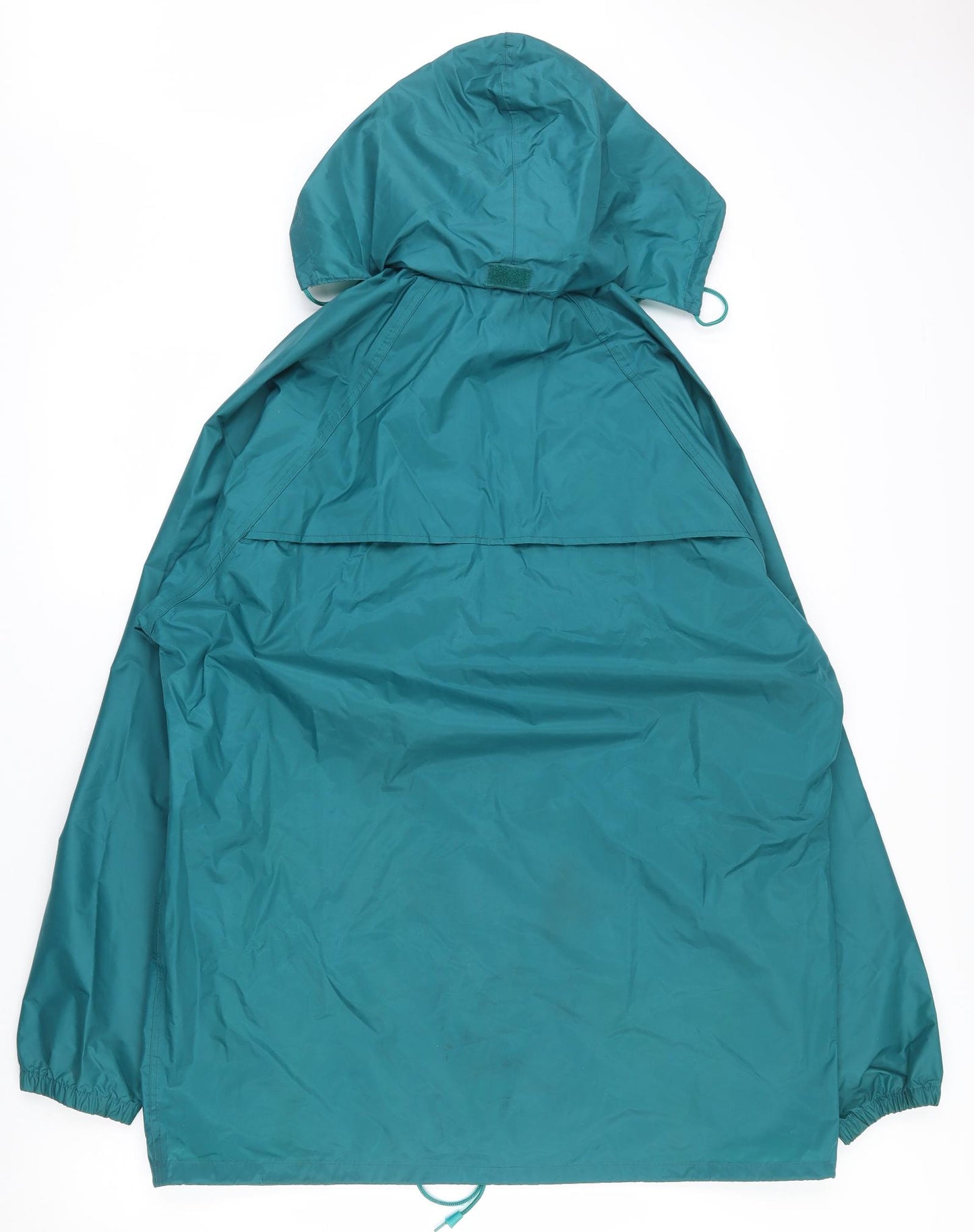 High Point Mens Green   Rain Coat Coat Size XL  Zip - Pack away hood