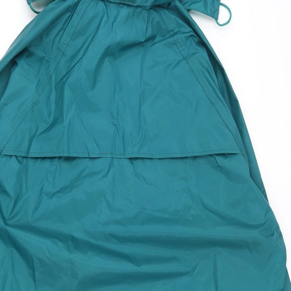 High Point Mens Green   Rain Coat Coat Size XL  Zip - Pack away hood