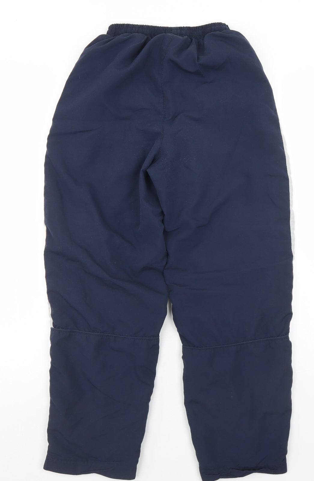 Slazenger Boys Blue  Polyester Windbreaker Trousers Size 9-10 Years  Regular Drawstring