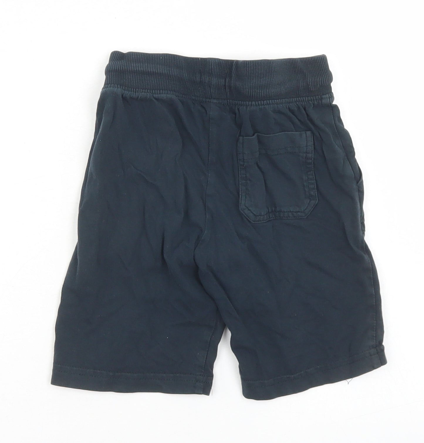 F&F Boys Blue  Cotton Sweat Shorts Size 2-3 Years  Regular Drawstring