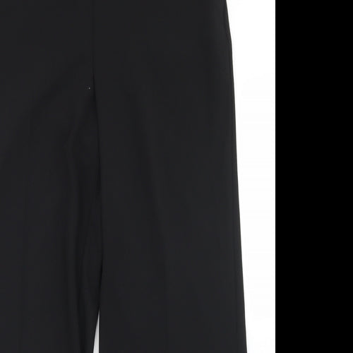 F&F Womens Black  Polyester Dress Pants Trousers Size 14 L29 in Regular