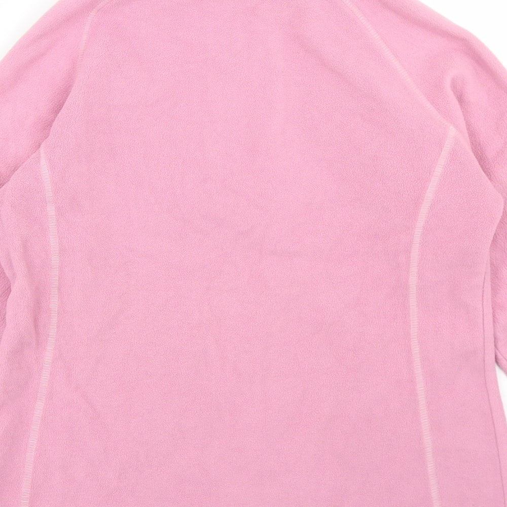 Mountain Warehouse Womens Pink  Polyester Pullover Sweatshirt Size 8