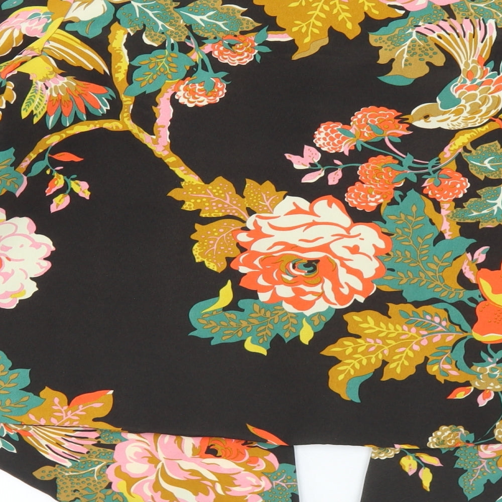 Atmosphere Womens Black Floral  Jacket  Size XS   - Flare Sleeve