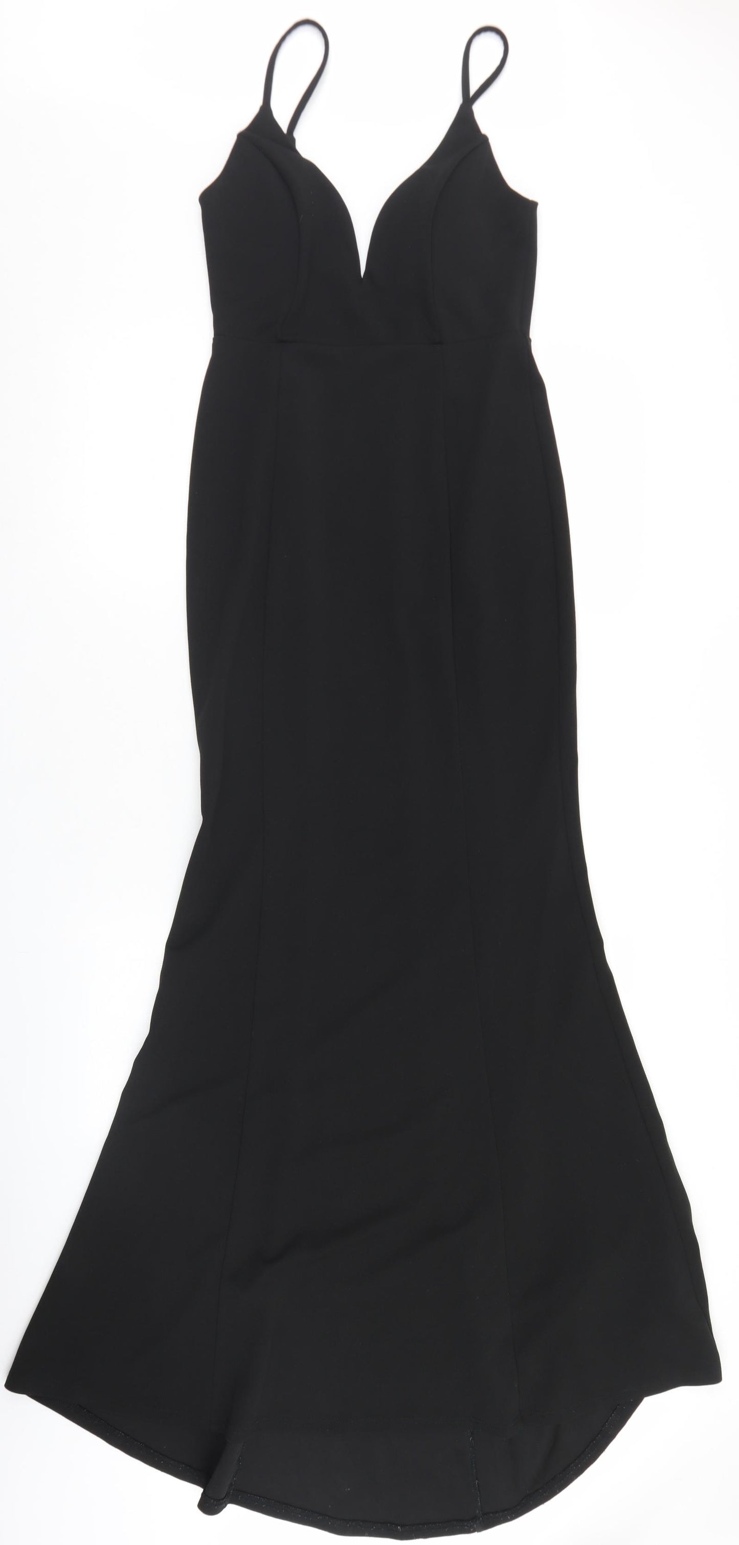 eve Womens Black  Polyester Mermaid  Size 6  Sweetheart Zip