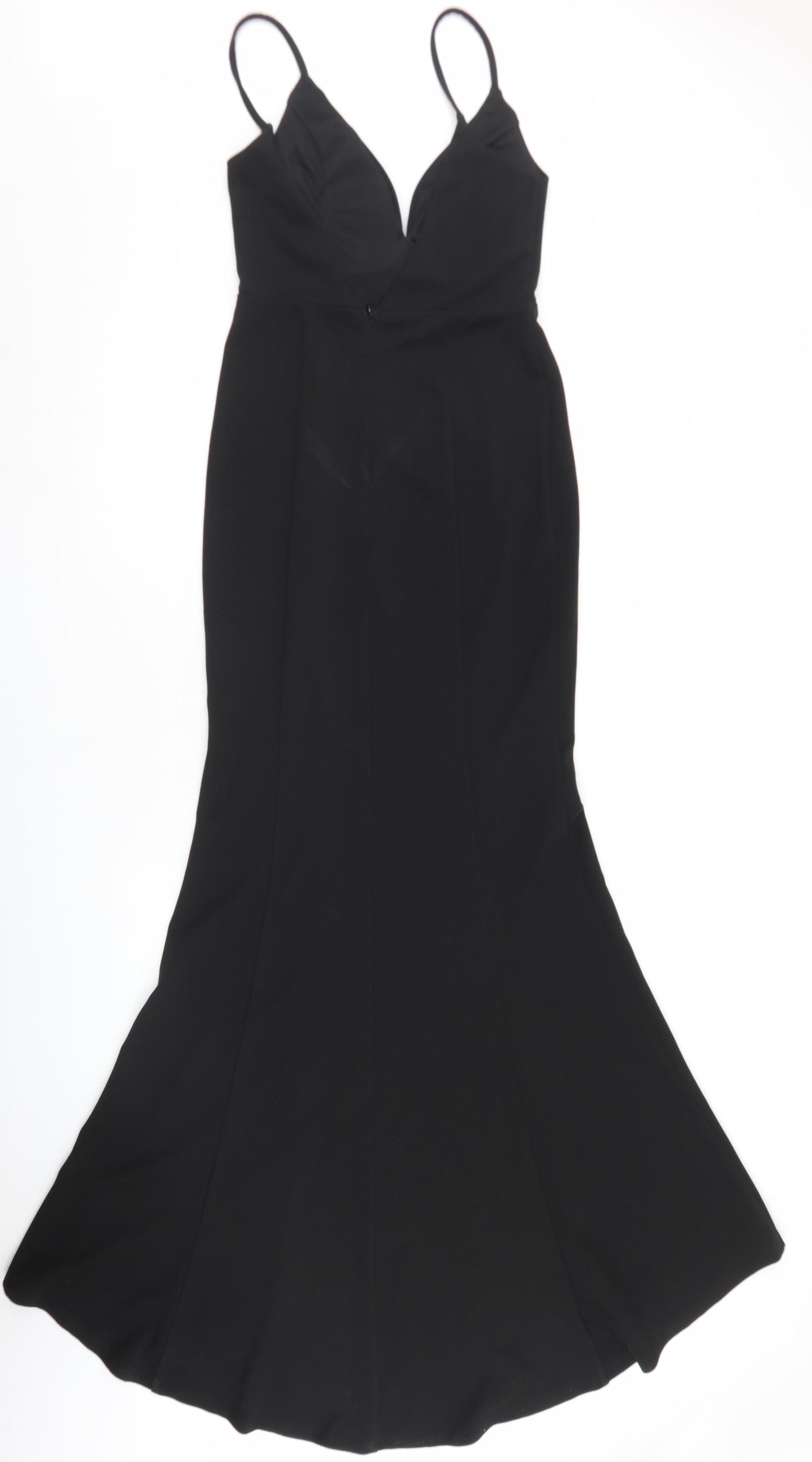 eve Womens Black  Polyester Mermaid  Size 6  Sweetheart Zip