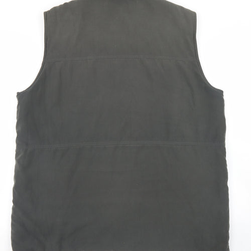 Jackdaw Mens Green   Gilet Coat Size 2XL  Zip