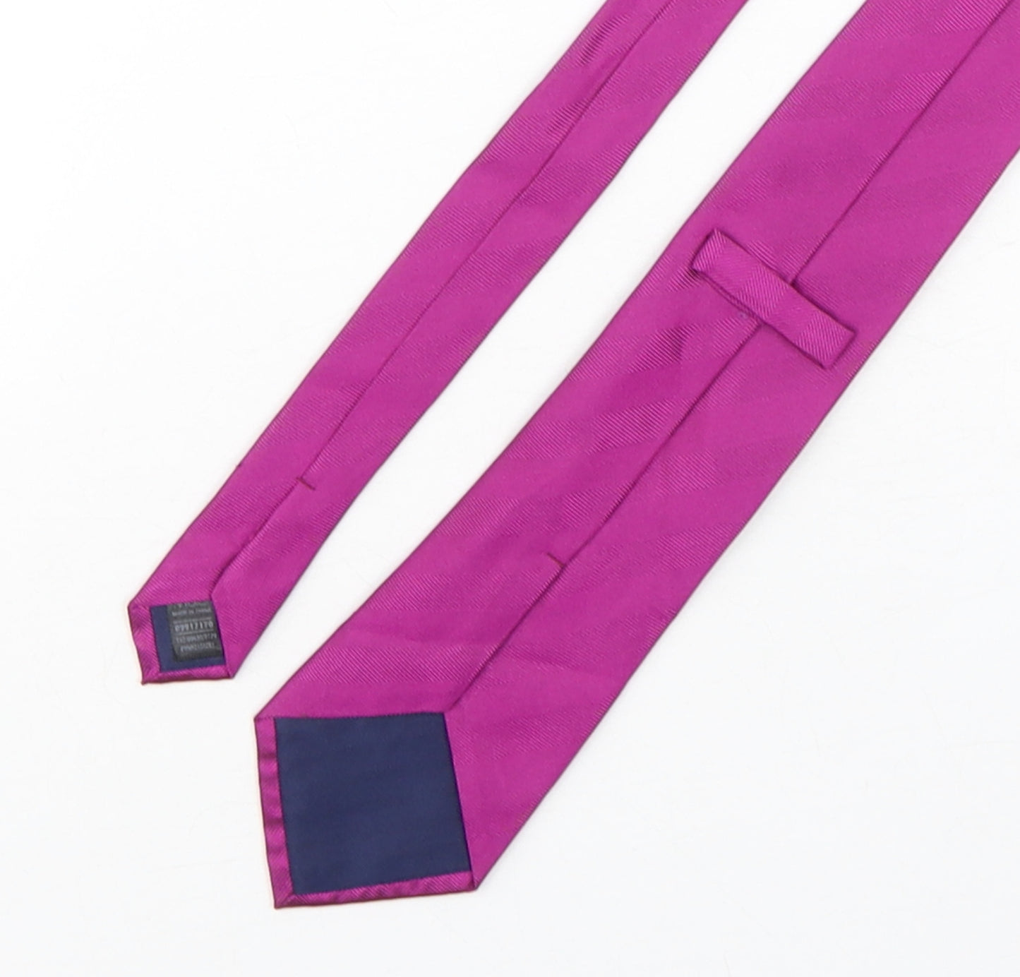Marks and Spencer Mens Pink  Silk Pointed Tie One Size