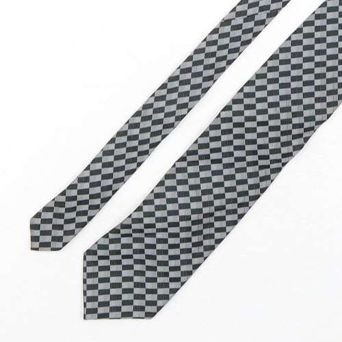 Tie Rack  Mens Multicoloured Plaids & Checks Silk Pointed Tie One Size