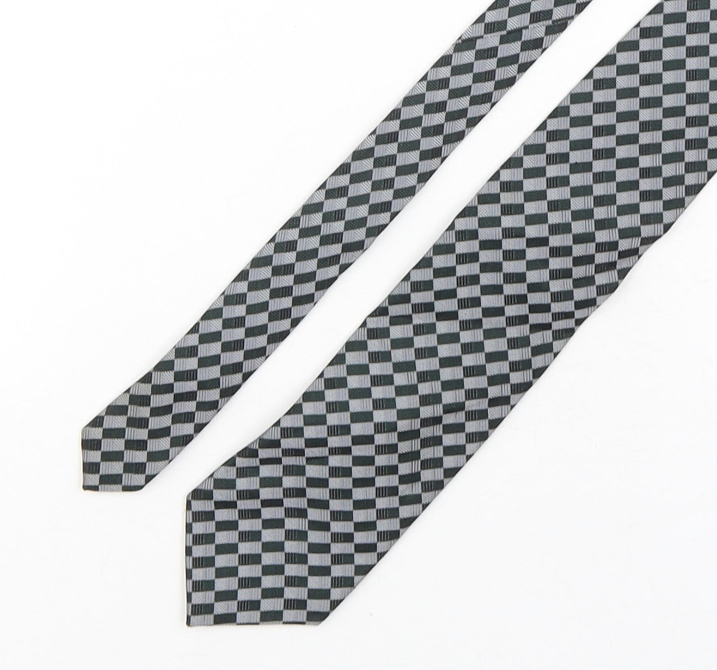 Tie Rack  Mens Multicoloured Plaids & Checks Silk Pointed Tie One Size