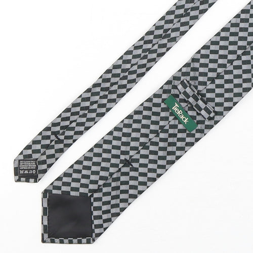 Tie Rack  Mens Multicoloured Plaids & Checks Silk Pointed Tie One Size