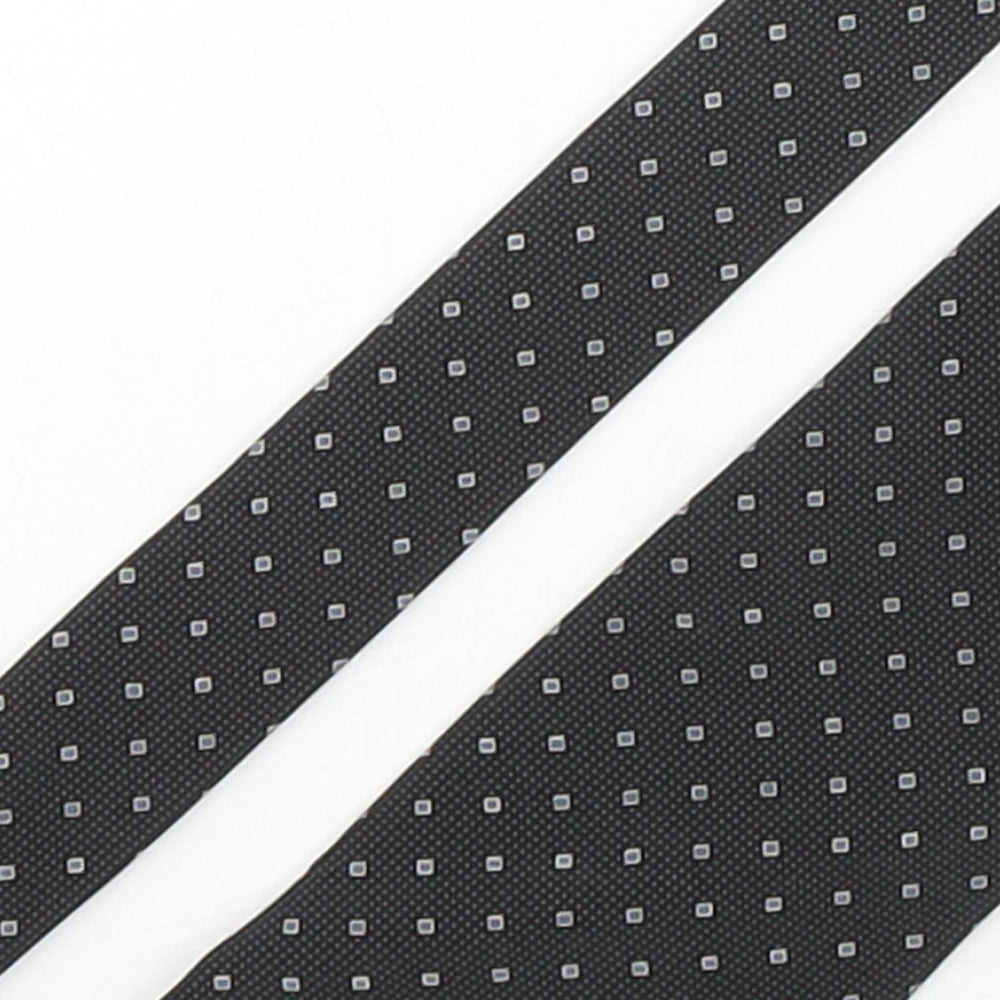 Marks and Spencer Mens Multicoloured Geometric Silk Pointed Tie One Size