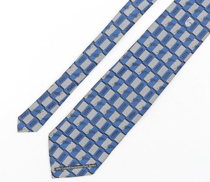 Tie Rack Mens Multicoloured Plaids & Checks Polyester Pointed Tie One Size - Cricket