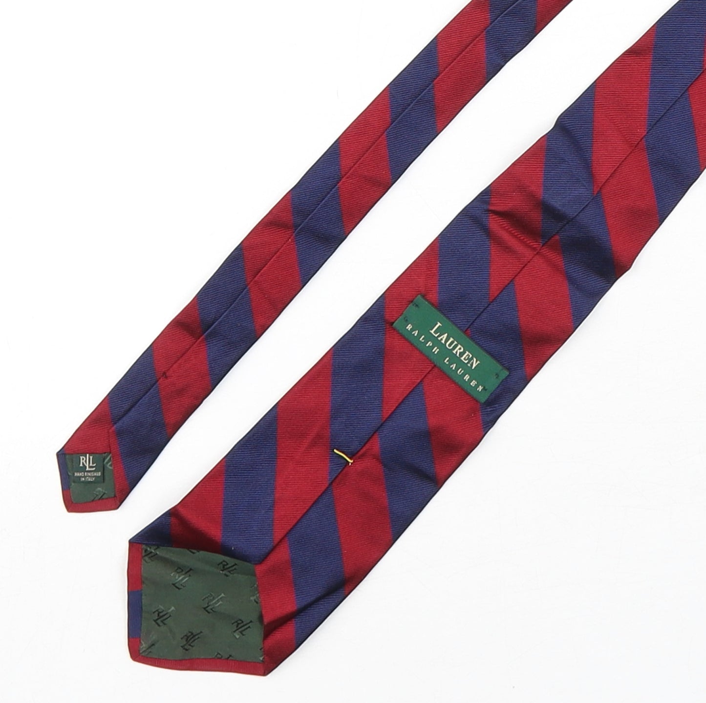 Ralph Lauren  Mens Multicoloured Striped Silk Pointed Tie One Size