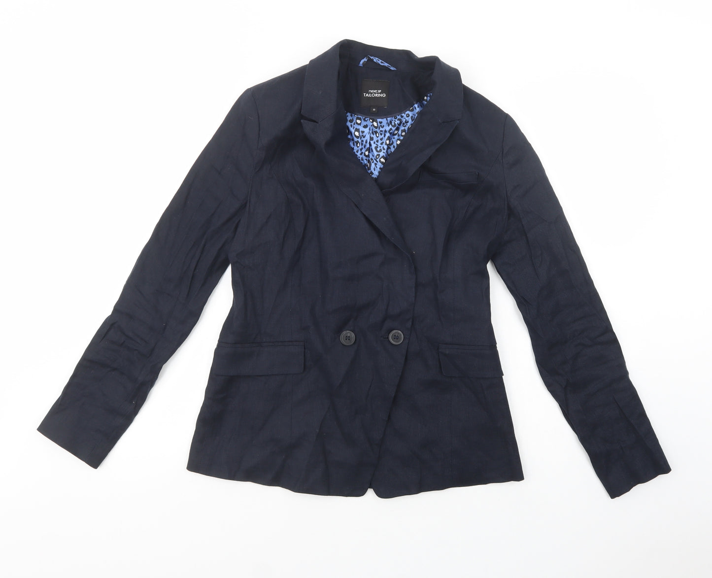 NEXT Womens Blue   Jacket Blazer Size 10  Button