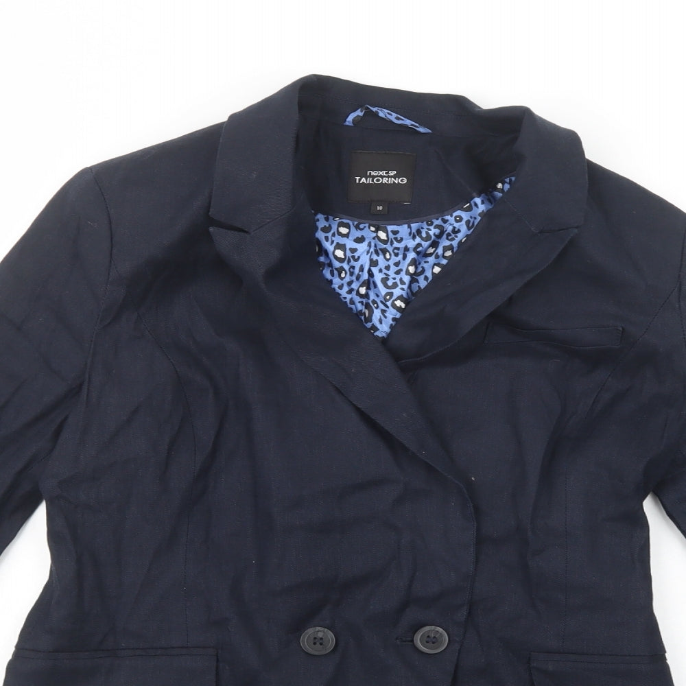 NEXT Womens Blue   Jacket Blazer Size 10  Button