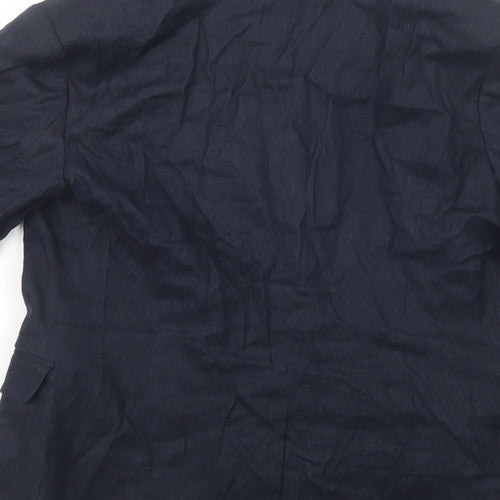 NEXT Womens Blue   Jacket Blazer Size 10  Button