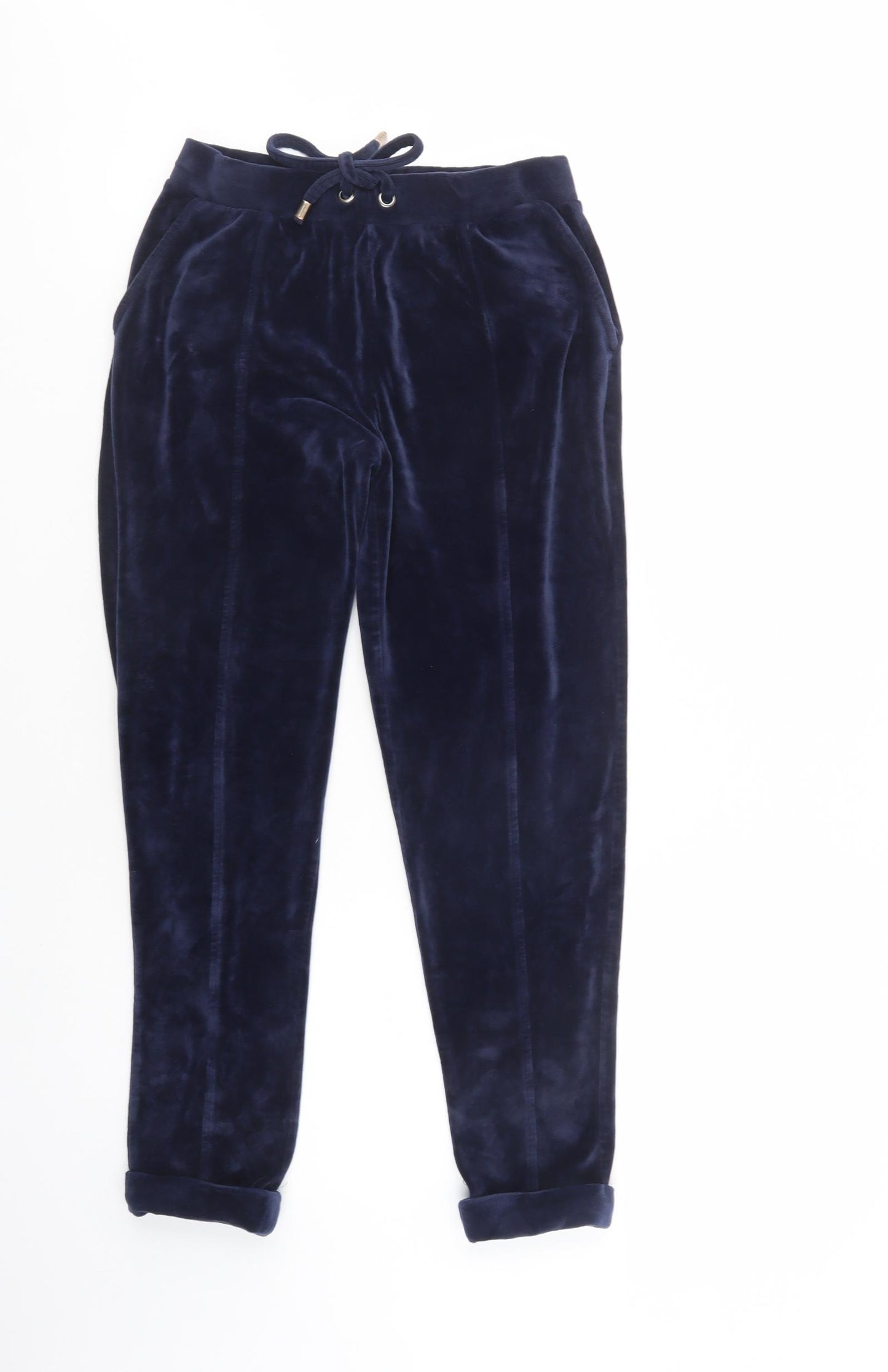 George Womens Blue  Polyester  Lounge Pants Size 8  Drawstring