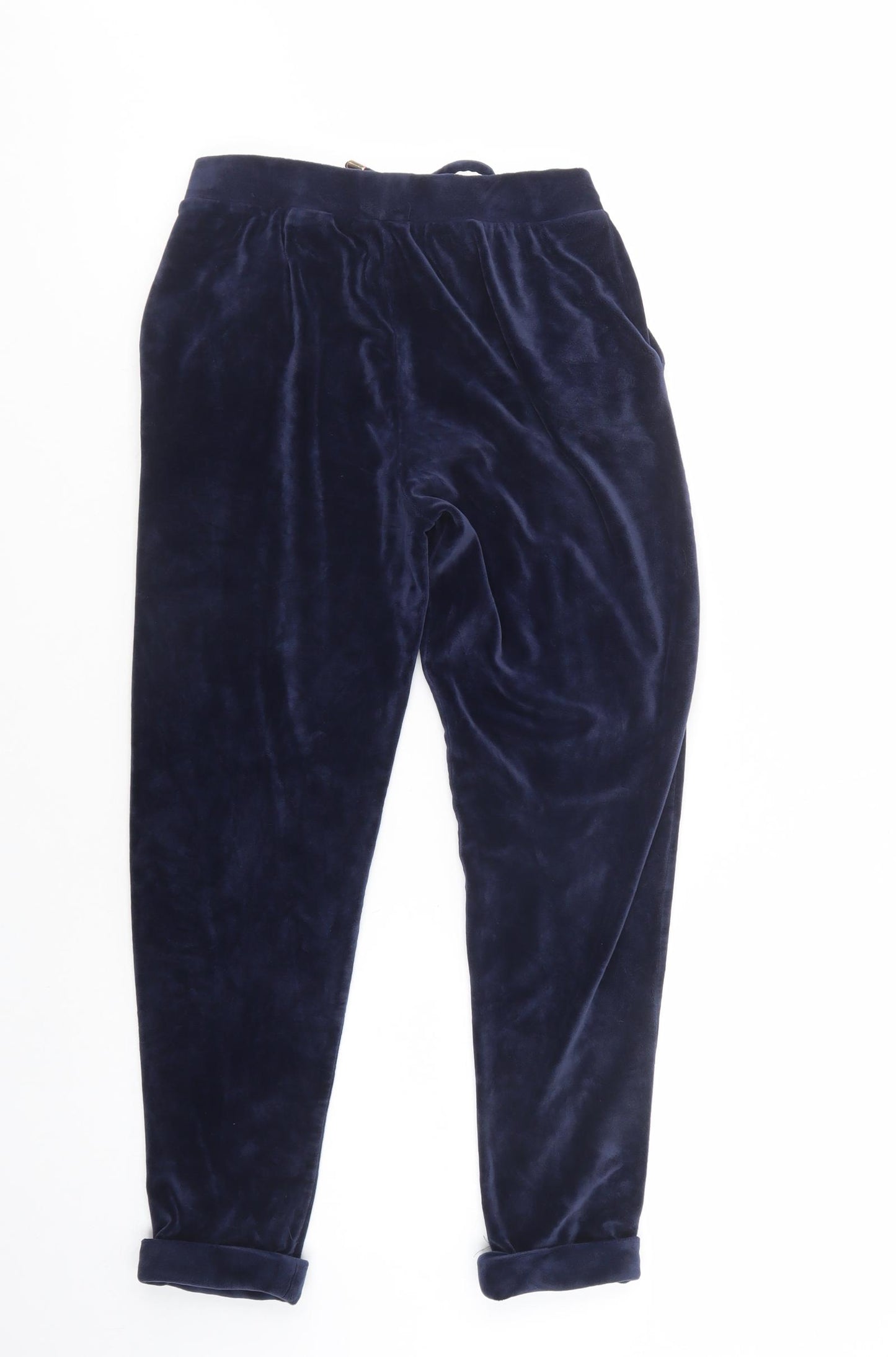 George Womens Blue  Polyester  Lounge Pants Size 8  Drawstring