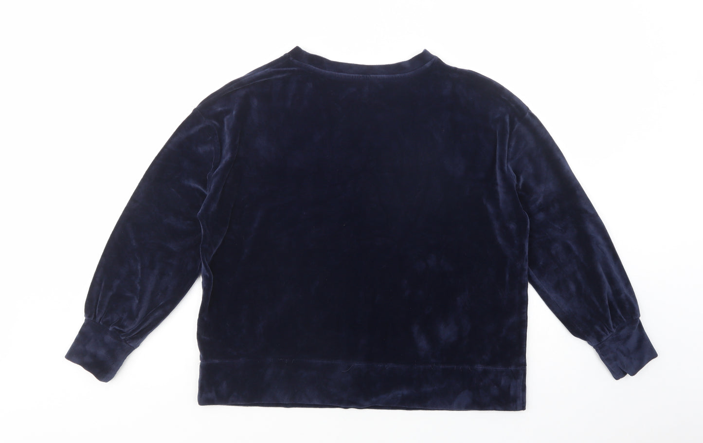 George Womens Blue  Polyester Pullover Sweatshirt Size 12  Pullover