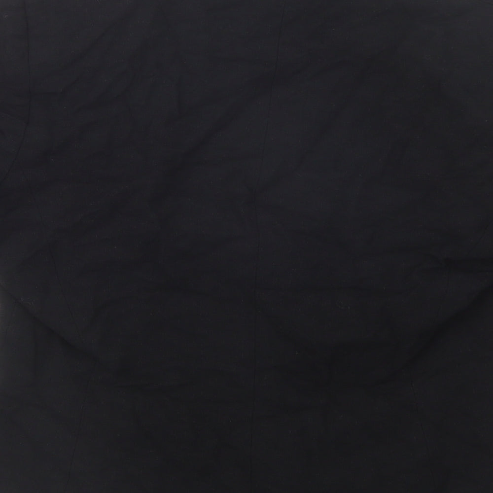 Kaliko Womens Black   Jacket Blazer Size 12  Button