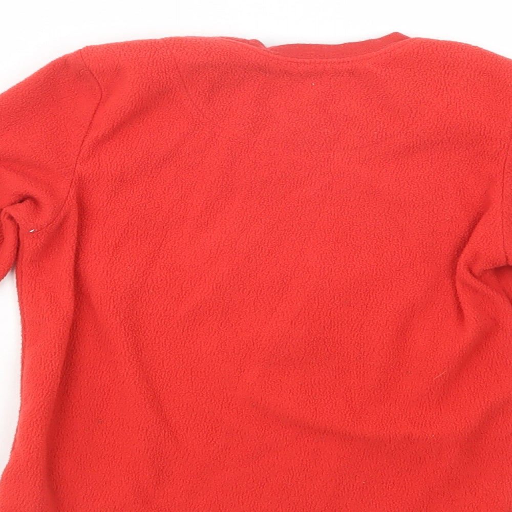 Primark Boys Red  Polyester Pullover Sweatshirt Size 4-5 Years  Pullover - Ninja Dino