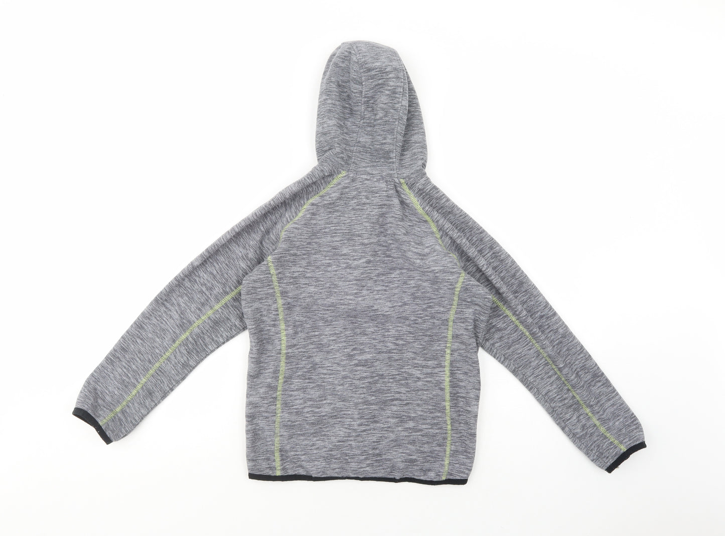 Dare 2B Boys Grey  Polyester Full Zip Hoodie Size 9-10 Years  Zip