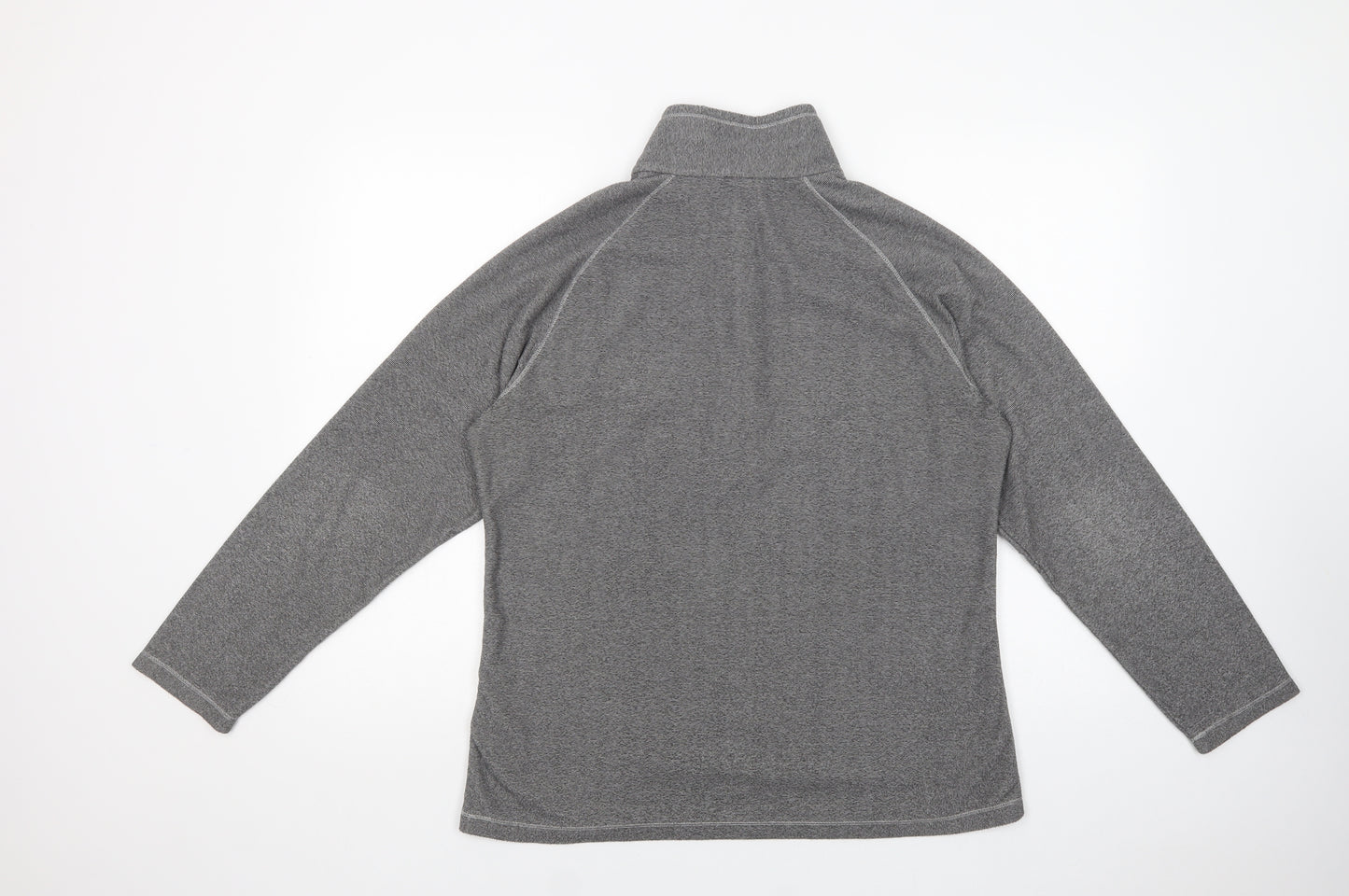 Regatta Womens Grey  Polyester Pullover Sweatshirt Size 16  Zip