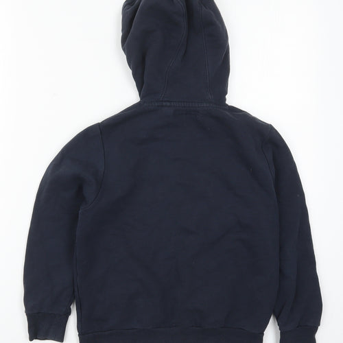 NEXT Boys Blue  Cotton Full Zip Hoodie Size 6 Years  Zip