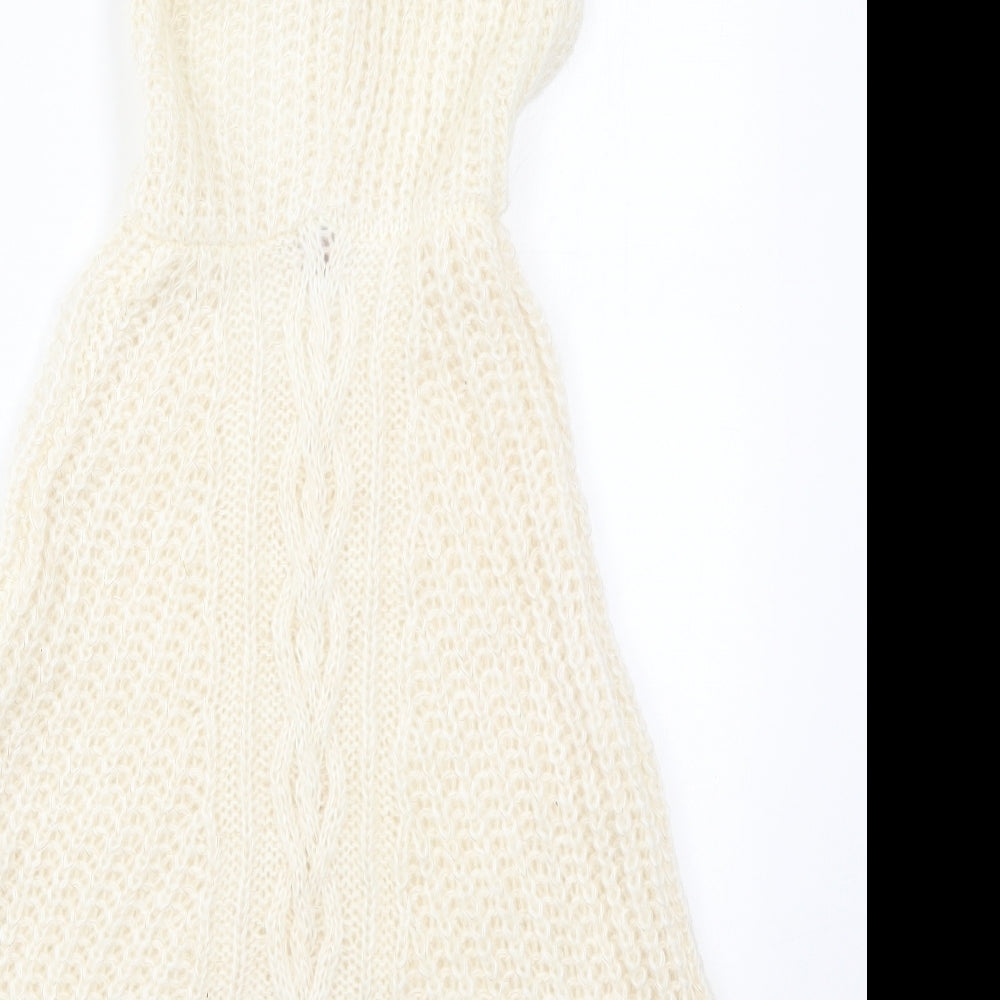 TU Girls Ivory   Jacket Poncho One Size  Pullover