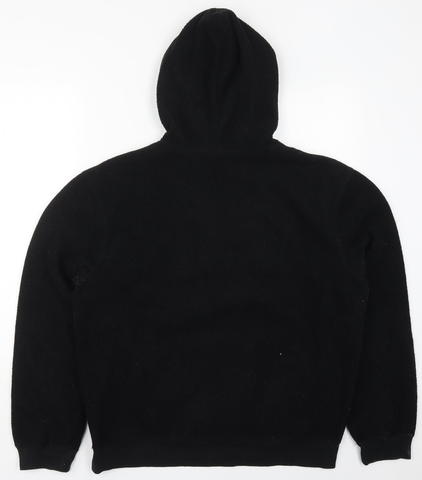 Gap Mens Black  Polyester Pullover Hoodie Size L