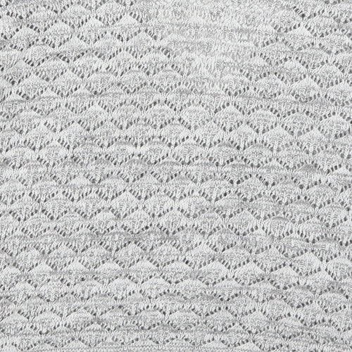 Mia Moda Womens Grey V-Neck  Acrylic Cardigan Jumper Size L